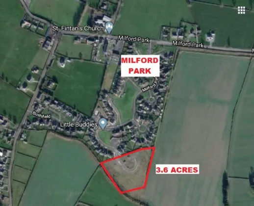 Photo of 3.6 Acres, Development Site at, Milford Park, Ballinabranna, Co Carlow