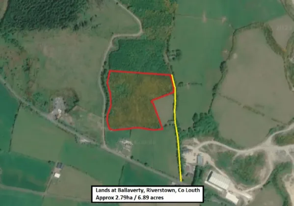 Photo of 2.79ha / 6.89 Acres At Ballaverty, Riverstown, Co Louth
